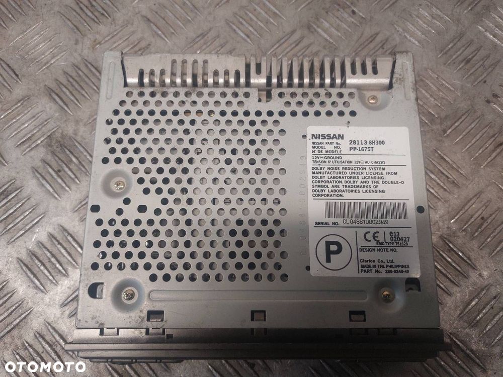 RADIO ODTWARZACZ  NISSAN X-TRAIL I 281138H300 - 2