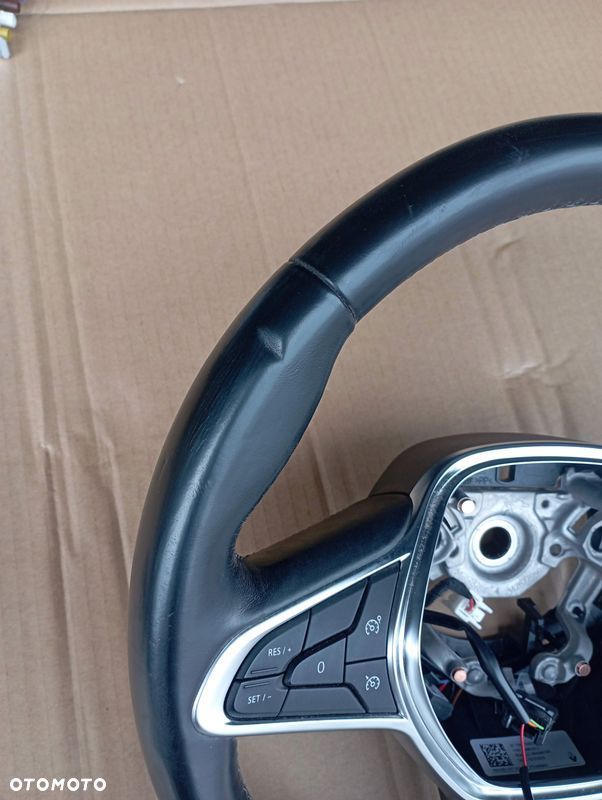 RENAULT ZOE KIEROWNICA SKÓRA MULTIFUNKCJA 484006274R - 2
