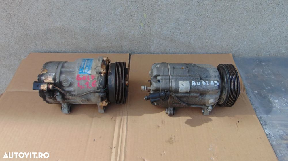 Compresor clima VW Golf 4/Audi A3/VW Bora 1.9 diesel an 2002-2006 cod 1J0820803k - 1