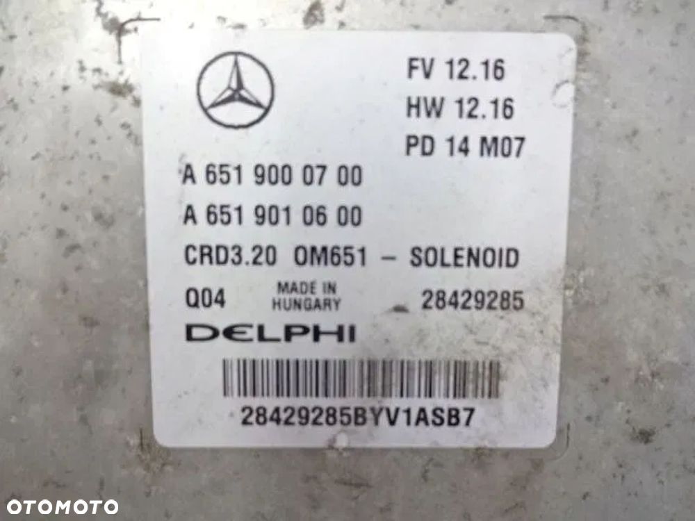 MERCEDES SPRINTER W906 2.2 CDI STEROWNIK SILNIKA - 3