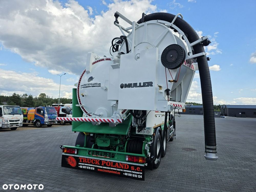 MAN 6x4 WUKO MULLER CANALMASTER KOMBI DO CZYSZCZENIA KANAŁÓW - 35
