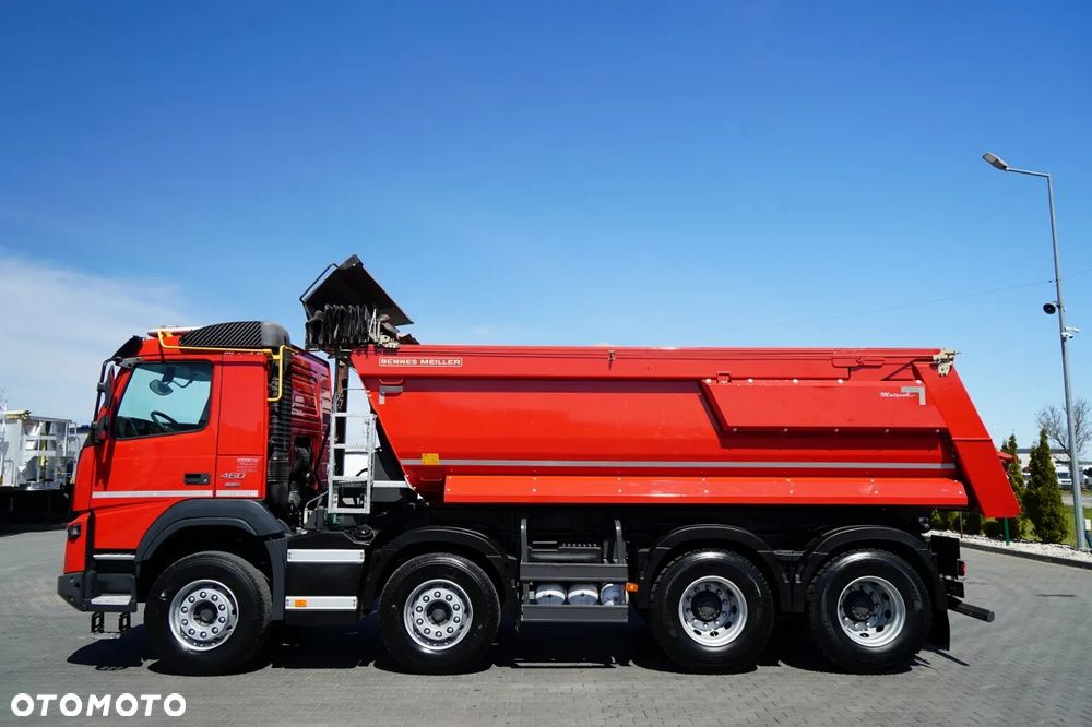 Volvo FMX 460 / 8x4 / WYWROTKA TYLNOZSYPOWA / I-SHIFT / EURO 6 / - 11