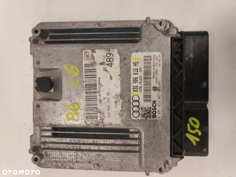 Audi a6 c6 03G906016HS KOMPUTER STEROWNIK SILNIKA - 1