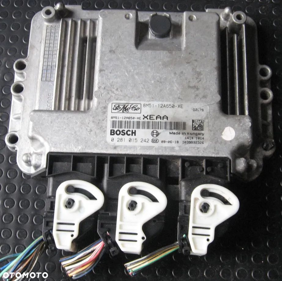 sterownik silnika FORD FOCUS II 1.6 TDCI C-MAX MAZDA 3 0281015242 - 1