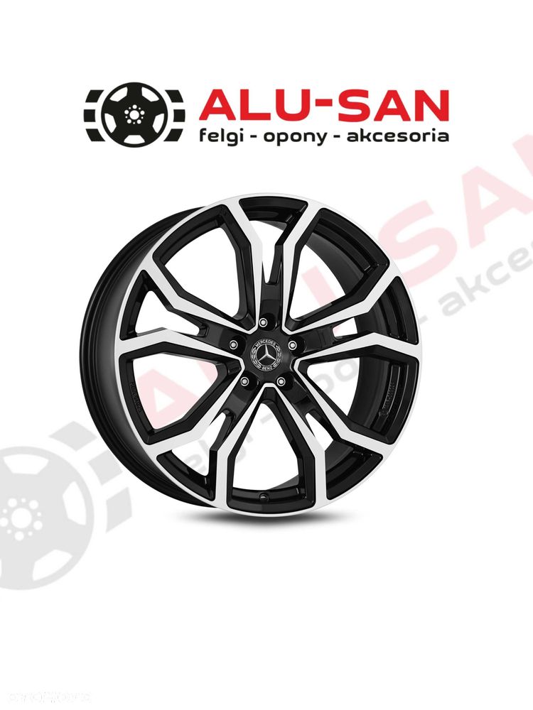 Nowe Alufelgi 19" MERCEDES EQA EQB EQC GLK 5x112 Czarny poler