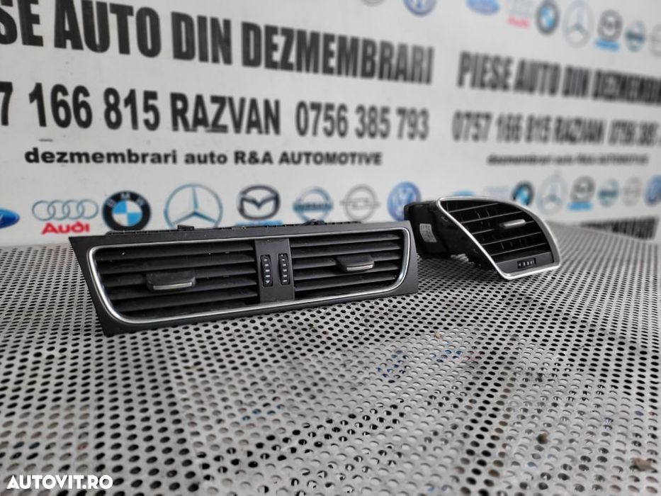 Grile Grila Aerisire Ventilatie Bord Centrala Si Dreapta Audi A5 An 2007-2015 Volan Stanga - 1