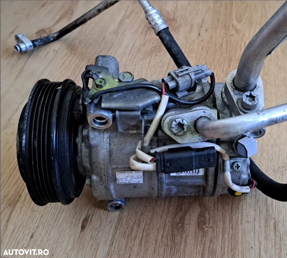 Compresor ac clima aer conditionat climatronic climatizare Denso Mercedes B-class W246 2011-2012-2013-2014-2015 CLA C117 X117 2015-2016-2017-2018-2019 A-class W176 Sprinter2018-2019-2020-2021-2022-2023-2024 diesel - 1
