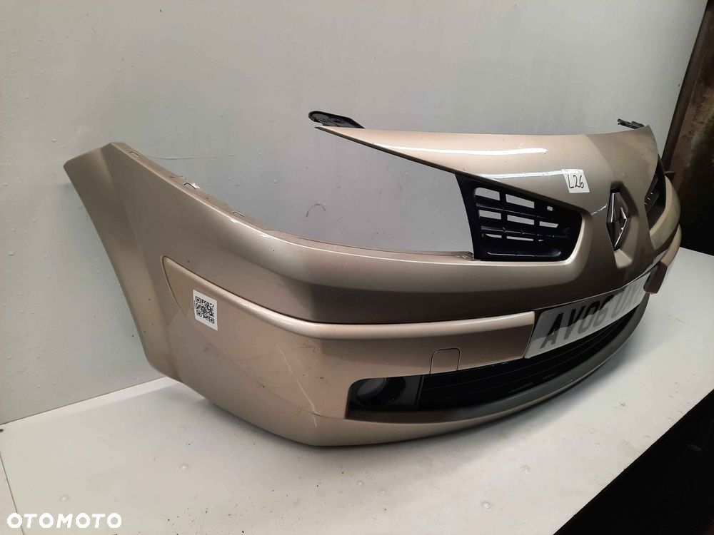 } ZDERZAK PRZÓD PRZEDNI RENUALT MEGANE 2 II LIFT FL TED11 ZŁOTY PIASKOWA HALOGENY - 5