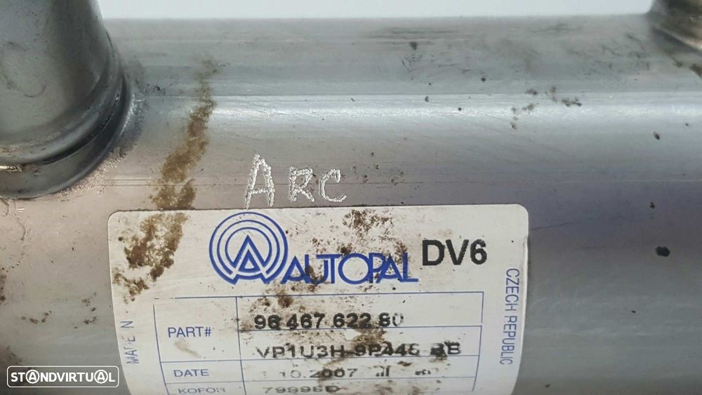 REFRIGERADOR EGR PEUGEOT PARTNER (S2) COMBI PLUS - 5