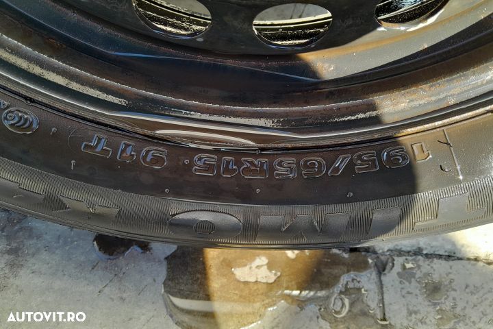 Jante tabla cu anvelope 15 - set 195/65 R15 Volkswagen VW Golf 5 [200 - 2