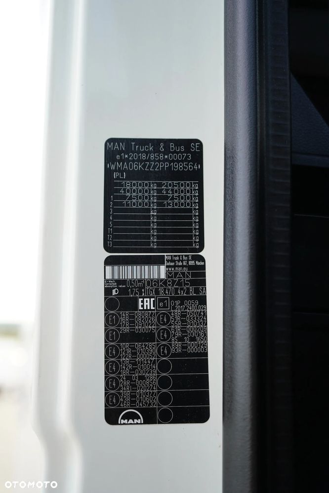 MAN TGX / 18.470 / EURO 6 / GX / ACC / MAŁY PRZEBIEG - 11