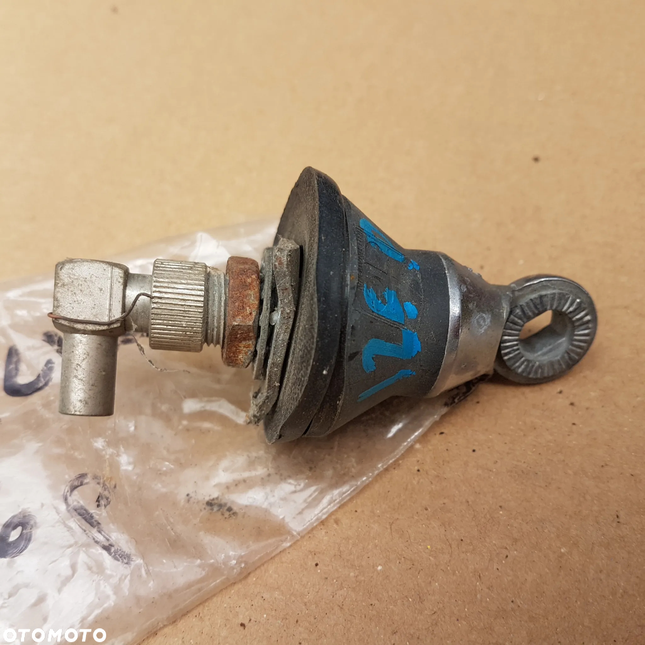 klamka zamek wkładka bębenek drzwi fiat 126p maluch 126 p - 6