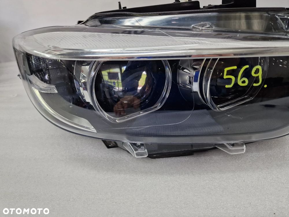 BMW 4 F32 / F36 LIFT PRAWA LAMPA PRZEDNIA PRZÓD FULL LED , NR 8738700-03 , NR AUKCJI LA569 - 5
