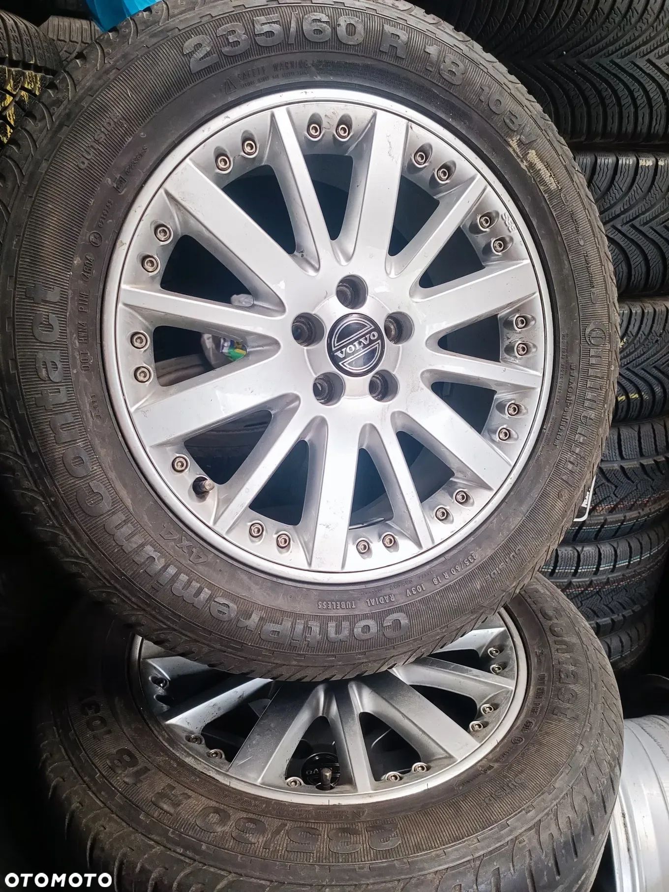 5x108 Alufelgi Felgi Aluminiowe 18 Koła Letnie Lato VOLVO C30 C70 S40 V40 Cross Country S60 V50 V60 V70 s90 v90 xc40 XC60 XC70 XC90 I II Ford 5mm Legnica ALU-RAD 235/60 - 1