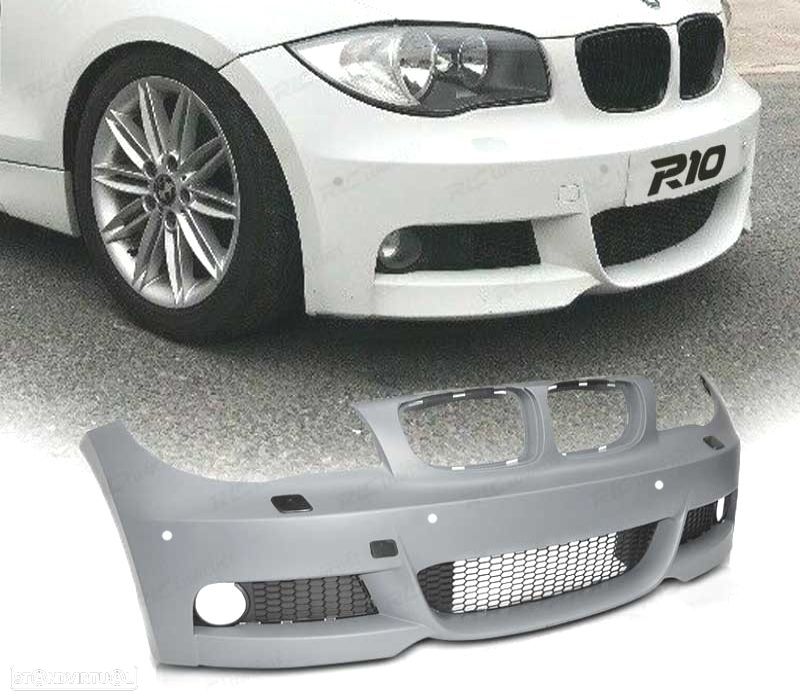 PARA-CHOQUES FRONTAL BMW E81 E82 E87 E88 04-11 LOOK M PDC - 1