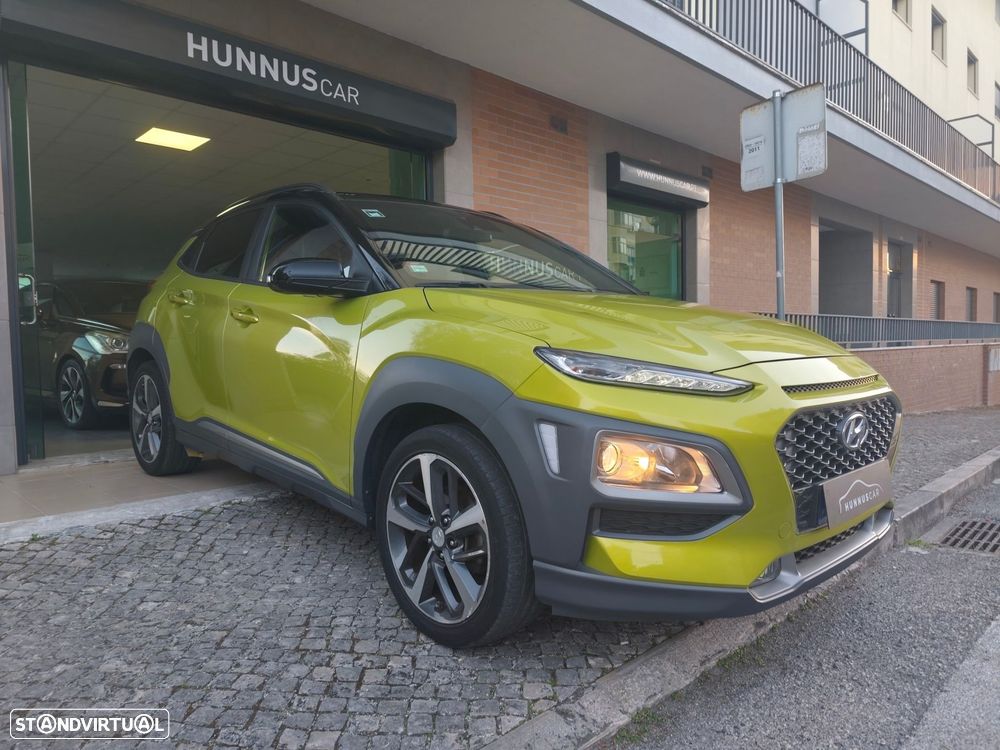 Hyundai Kauai 1.0 T-GDi Pele/Tecido Lima - 1