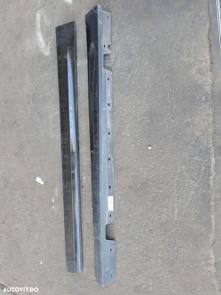 Prag stanga dreapta model facelift Black Sapphire cod 475 Originale BMW E90 LCI E91 LCI - 4