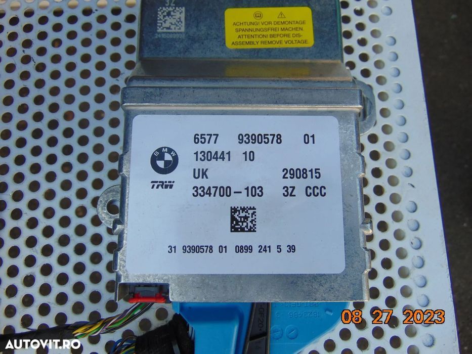 Plansa bord BMW x1 f48 f49 airbag sofer pasager centuri fata stanga dr - 4