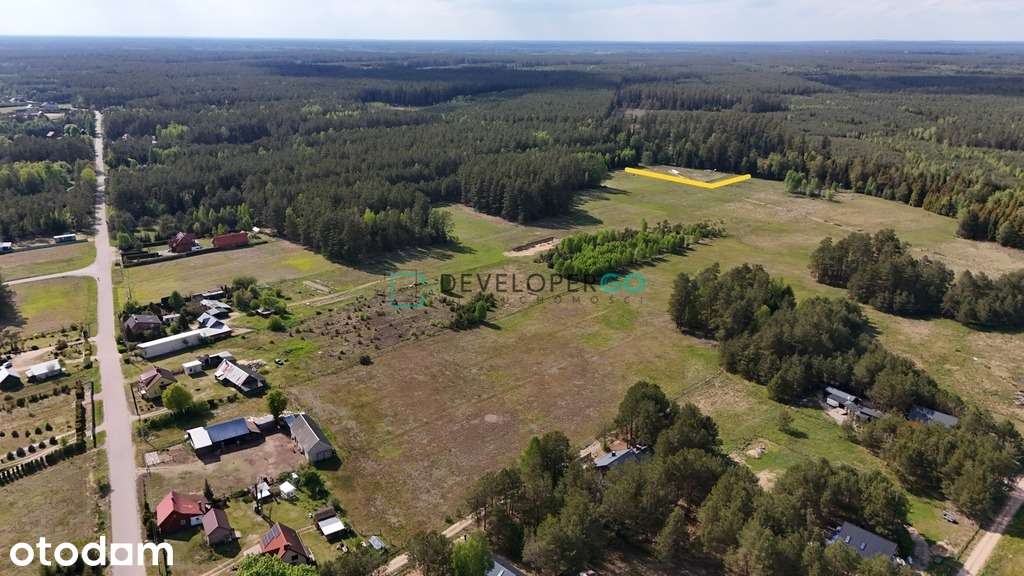Działka Budowlana 5300 m² w lesie, blisko jezior. - Pełny obrazek: 5/9