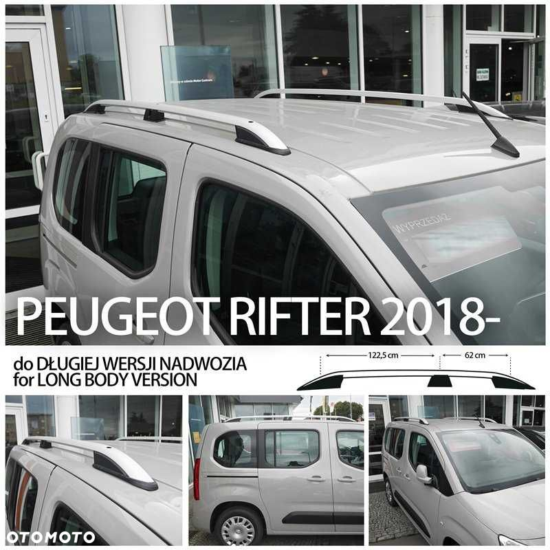 Relingi dachowe Citroen Berlingo Peugeot Partner Rifter LONG 2 WZORY ! - 6