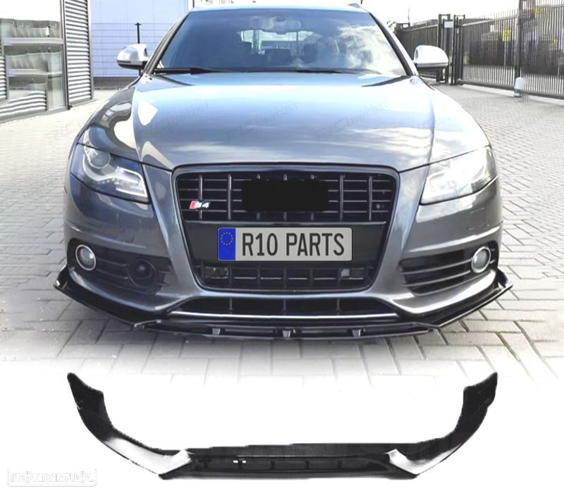 SPOILER LIP FRONTAL AUDI A4 B8 SEDÁN AVANT 07-12 ABS - 1