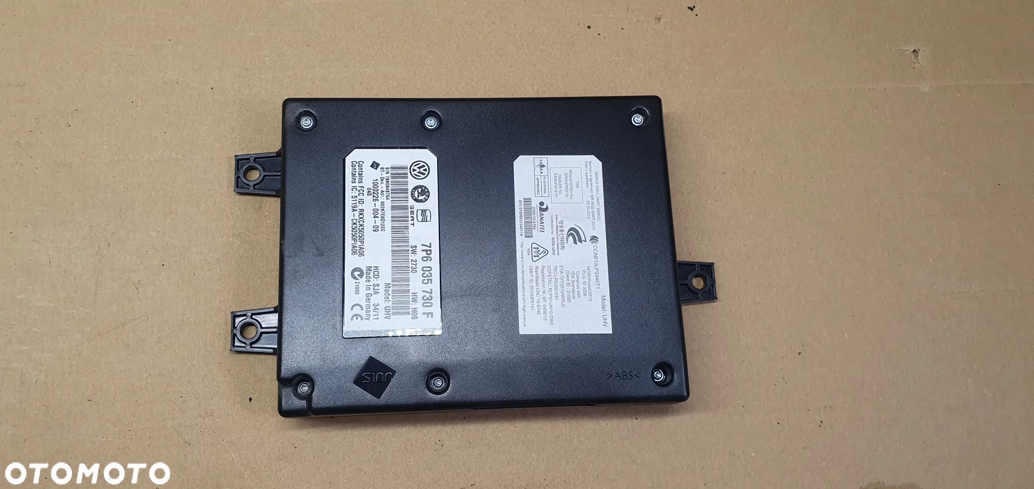 Moduł sterownik bluetooth Seat Leon II Lift 7P6035730F - 1