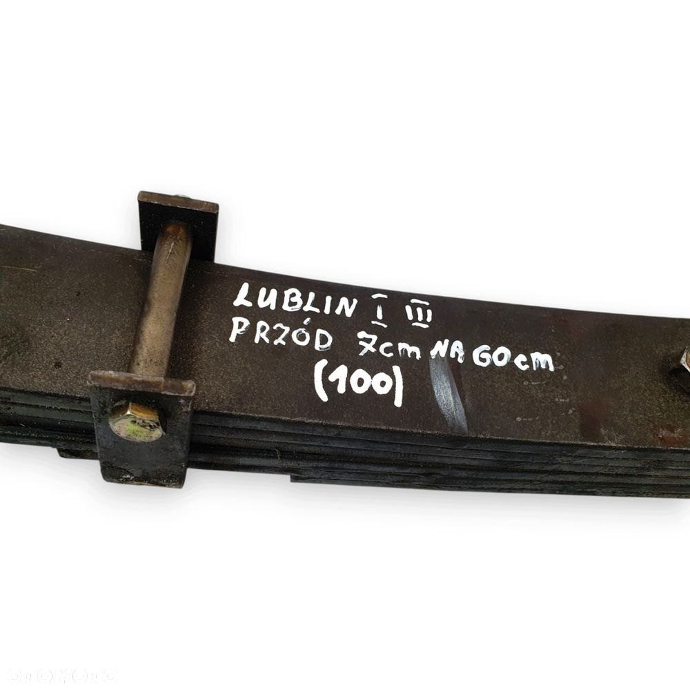PRZEDNI RESOR Daewoo Lublin I II III 1 2 3 3.5t 35542901010 przód 6 piór - 16