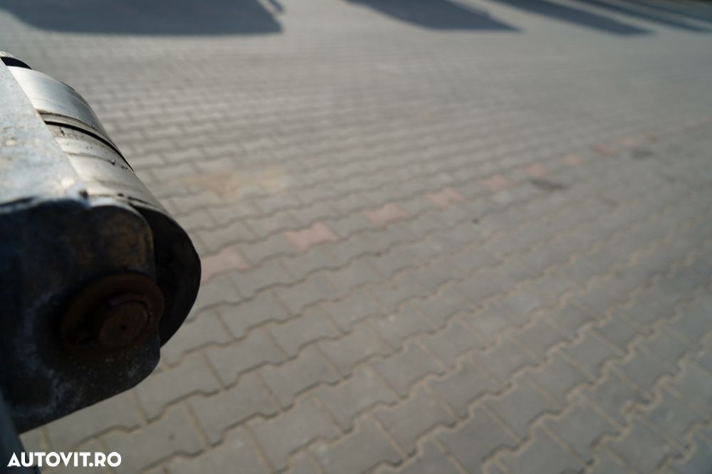 Fliegl MEGA CORTINĂ / REMORCA DIN OȚEL - 7 M / ACOPERIȘ CULISANT / PLATĂ JOSĂ - 23