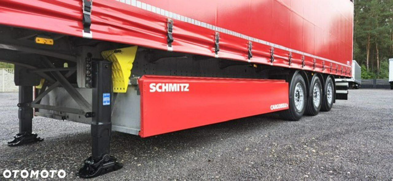 Schmitz Cargobull Firana Standard, Oś podnoszona, Paleciara - 16