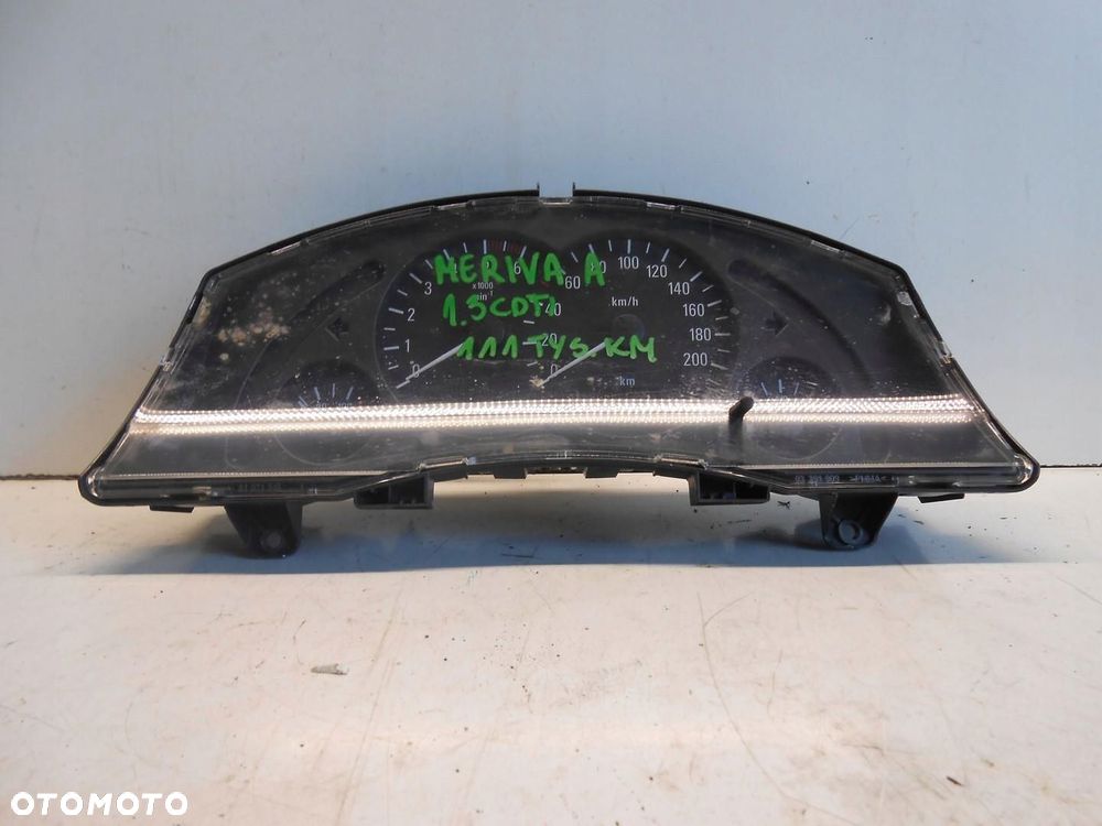 obrotomierz licznik zegary meriva a 1.3 cdti # - 2