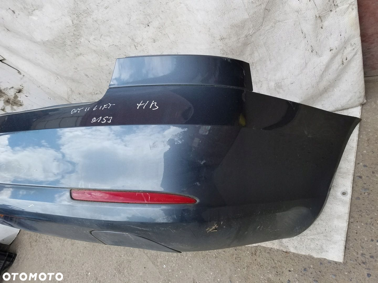 ZDERZAK TYŁ SKODA OCTAVIA II LIFT HB KOD 9153 - 3