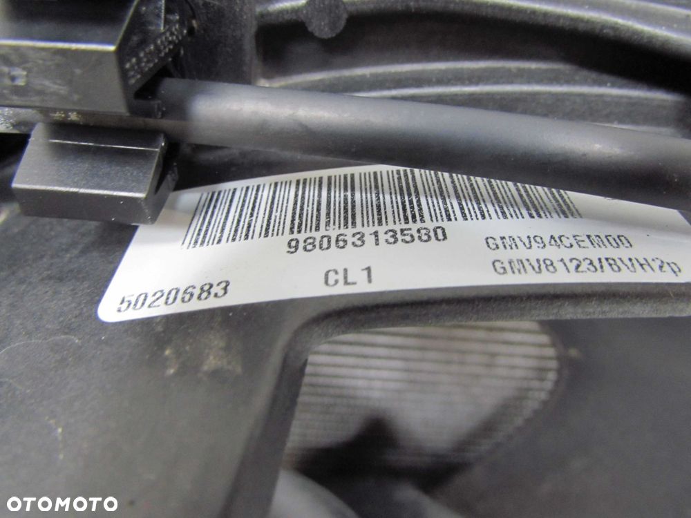 PEUGEOT 308 II T9 13-17 1.6 BLUE HDI PAS PRZEDNI WZMOCNIENIE CHLODNICE WENTYLATOR - 9