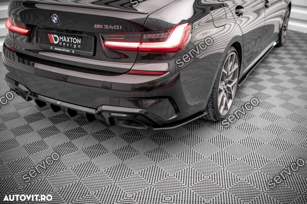 Prelungire bara spate Bmw Seria 3 G20 G21 M-Pachet 2018-2022 v14 - 2
