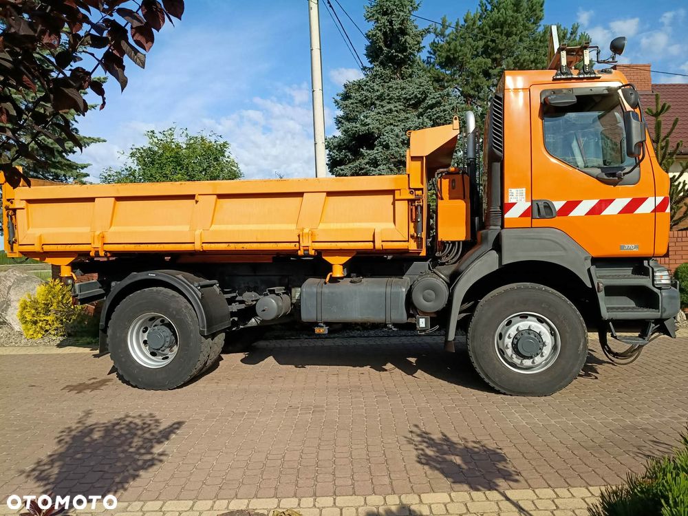Renault KERAX 370 DCI 4x4 Wywrotka Bordmatic x 2 zimowe utrzymanie - 5