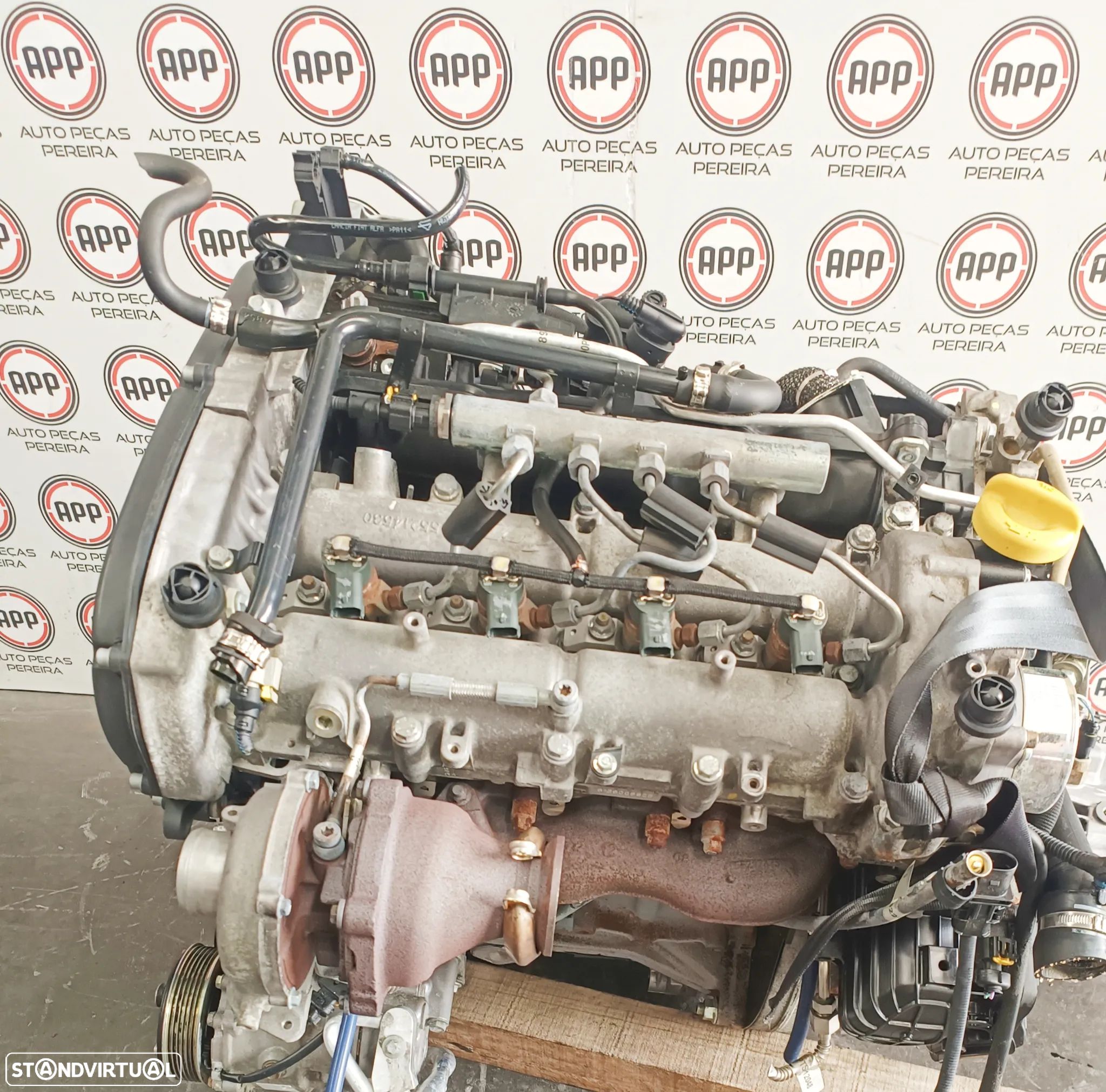 Motor Fiat, Alfa Romeu, Lancia 1.6 MJET, referência 198A2000, aproximadamente 204 000 KMS. - 1