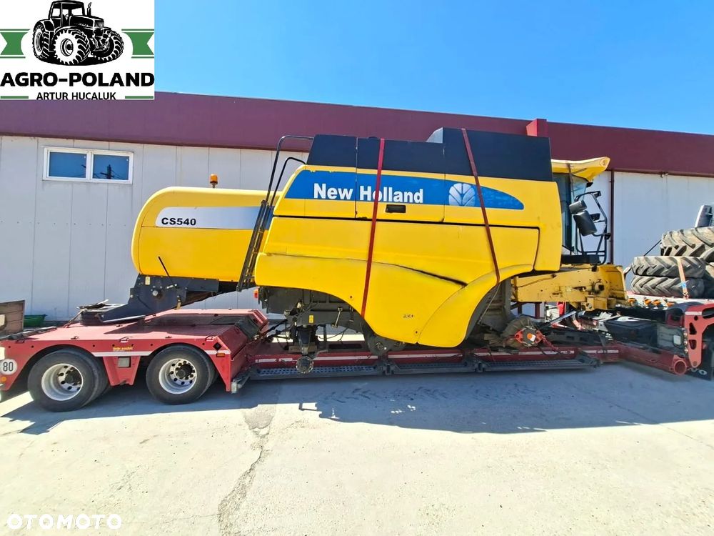 New Holland CS 540 - 2006 ROK - HEDER 6.10 M