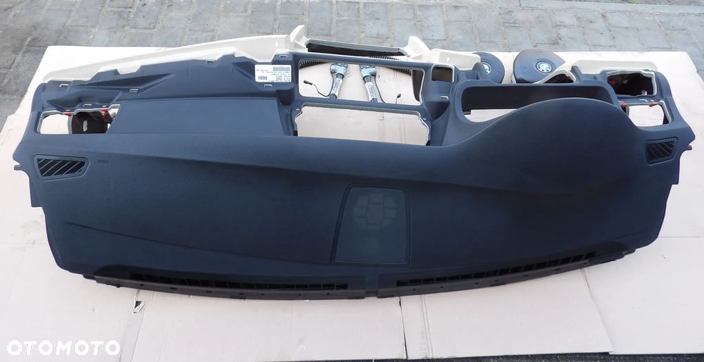BMW - F07 - DESKA ROZDZIELCZA , KOKPIT - KONSOLA - ASYSTENT - GŁOŚNIKI - SCHOWEK - NAPINACZ - PODUSZKA KIEROWCY I PASAŻERA -  KOLOR VENETBEIGE - DEMONTAŻ - ORYGINAL - 9199048 - 2