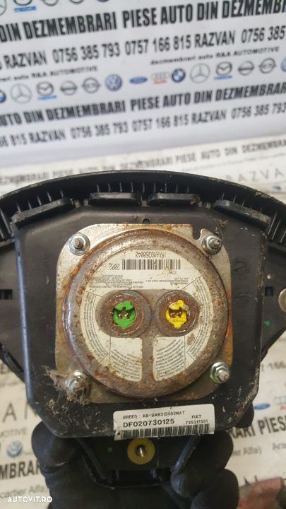 Airbag Volan Fiat Stilo Livram Oriunde In Tara - 2