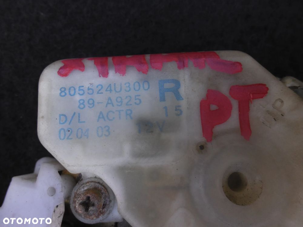 ZAMEK DRZWI CENTRALNY PRAWY TYŁ NISSAN X-TRAIL T30 805524U300 - 4