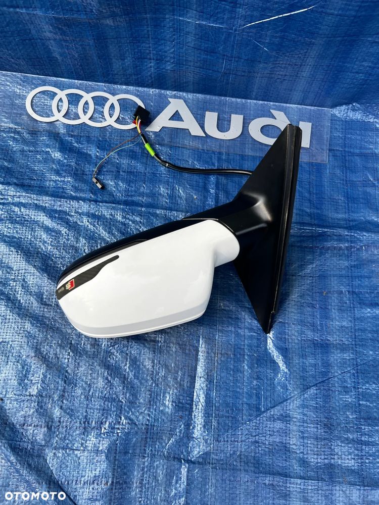 Lusterko lewy przód lewe kierowcy Audi A4 B8 6 +2 pin - 4