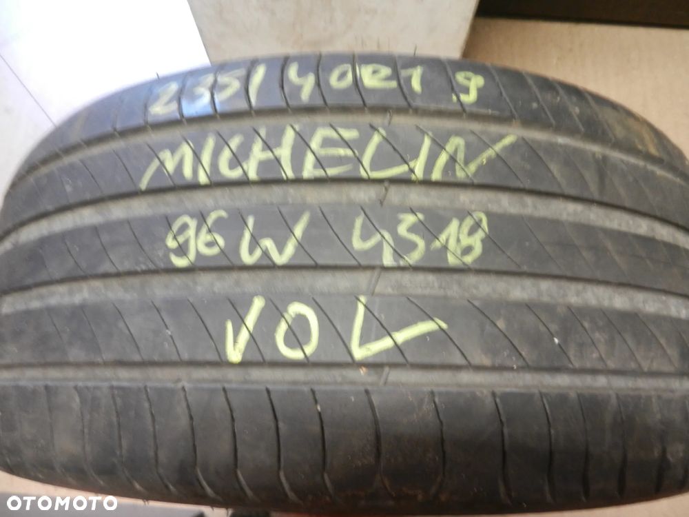 Opona pojedyńcza 235/40r19 michelin primacy 4 VOL 5,6mm lato - 1