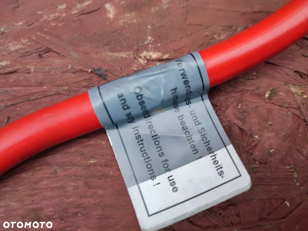 BMW E82 / E84 / E88 / E90 / E90 LCI / E91 / E91 LCI / E92 / E92 LCI. ORYGINALNA KOMPLENA KLEMA PLUSOWA O NR: 6 988 974 / 9 217 031 / 6 938 495 OEM. W BARDZO DOBRYM STANIE TECHNICZNYM. - 5