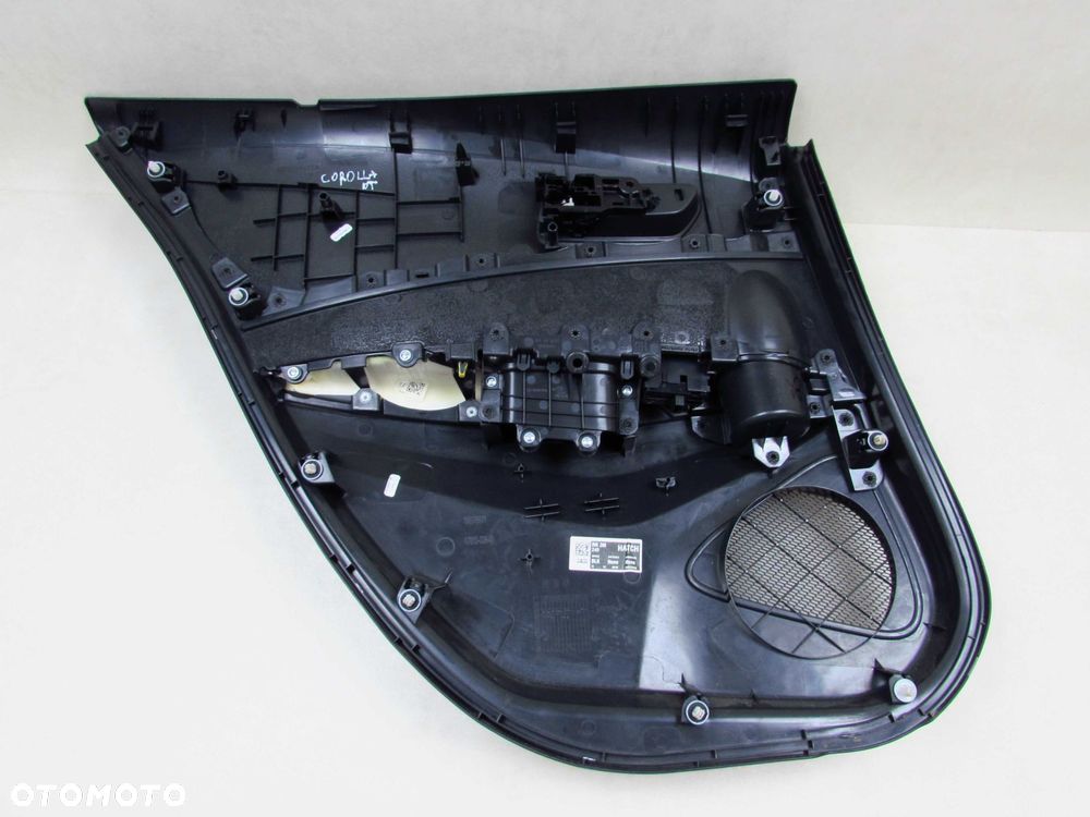TOYOTA COROLLA E21 XII 19-23 HATCHBACK HB TAPICERKA BOCZEK DRZWI TYL PRAWA 67613-02640 - 4