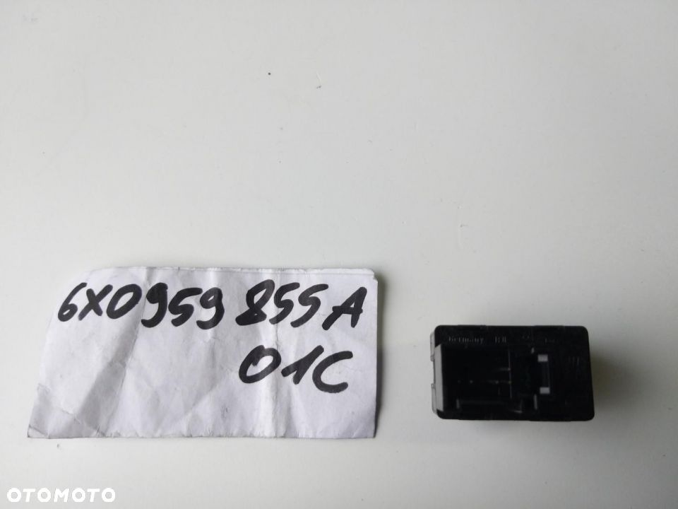 Wyłacznik przycisk  szyby Bocznej  VW polo  6X0959855A 01C - 1