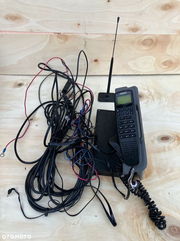 TELEFON BMW E32 E34 KOPYTO NOKIA ZESTAW KOMPLET RARYTAS - 1