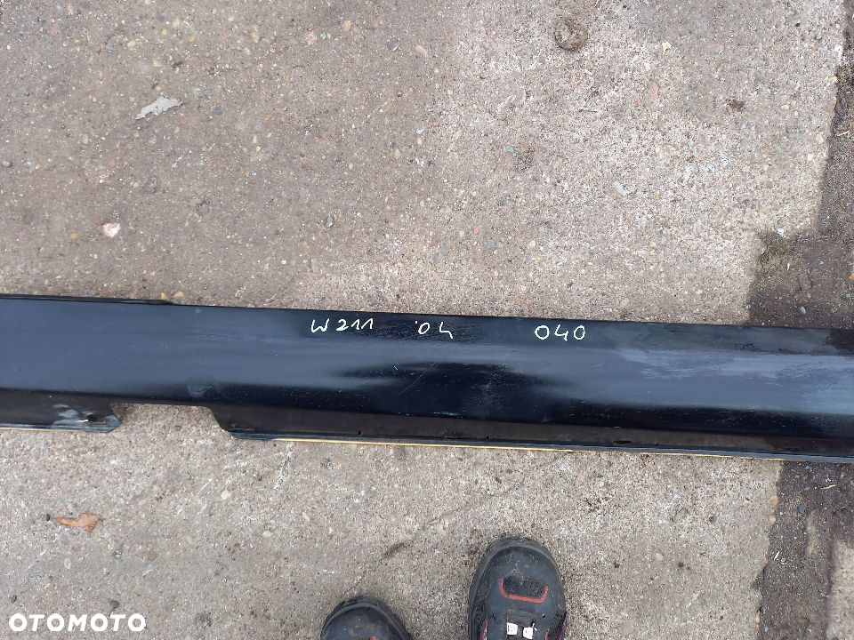 Listwa progowa lewa  Mercedes w211 04' kod 040 a2116980154 - 4