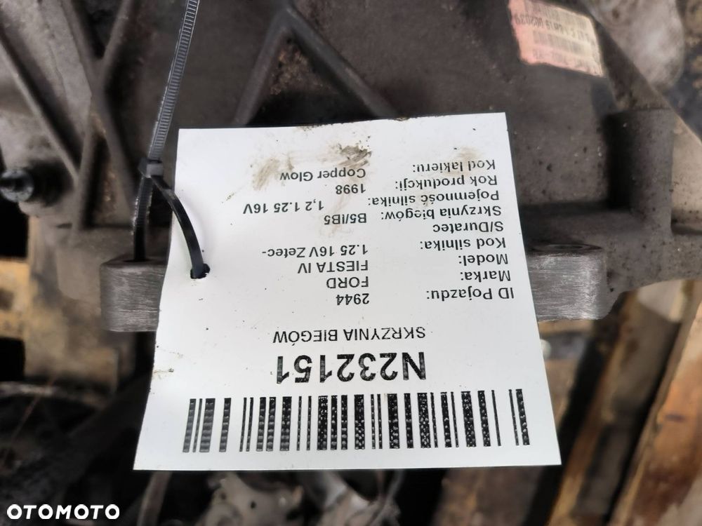 SKRZYNIA BIEGÓW FORD FIESTA IV T97WT-7002-YB - 2