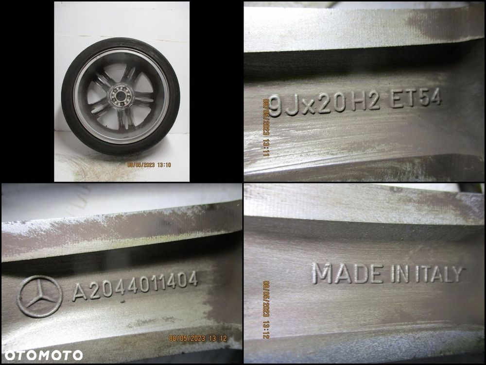 Koła felgi opony Mercedes GLK R20 19R - 14