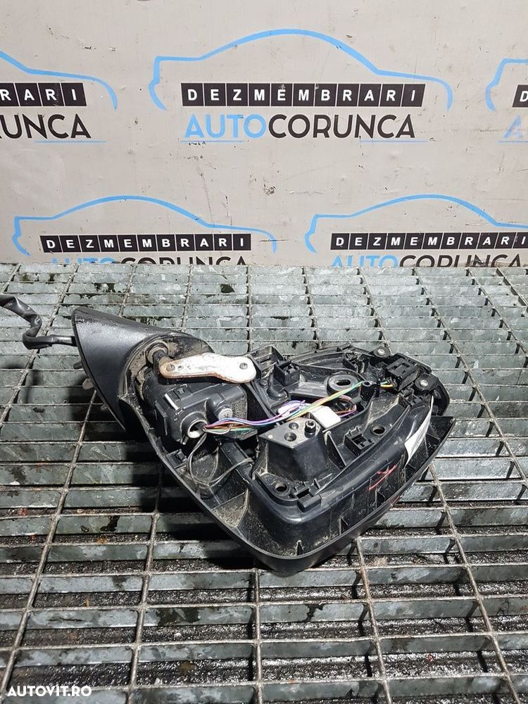 Oglinda dreapta Mazda CX - 5 2012 - 2015 4 Usi NEGRU (785) Rabatabile DEFECT CARCASA - 3