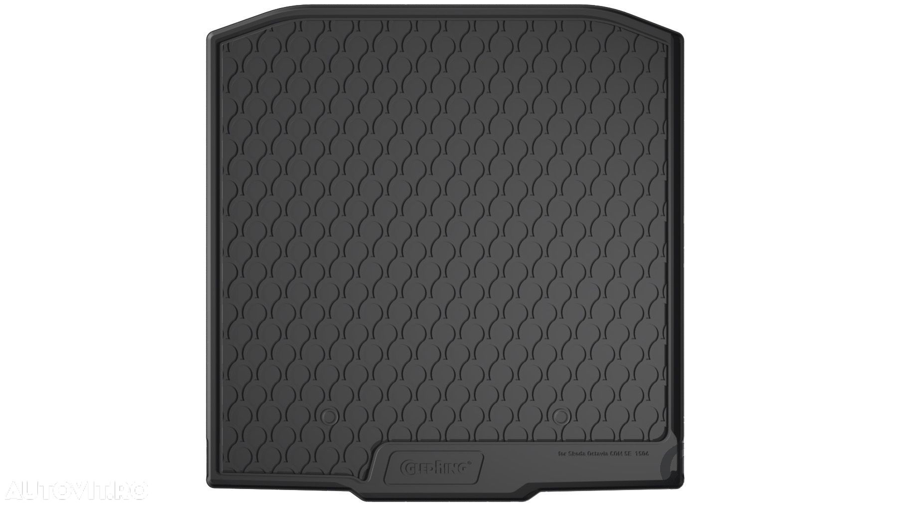 Tavita portbagaj Skoda Octavia 3 Combi 5E, 2013-2020, ptr podea joasa din cauciuc Rubbasol, marca Gledring - 1